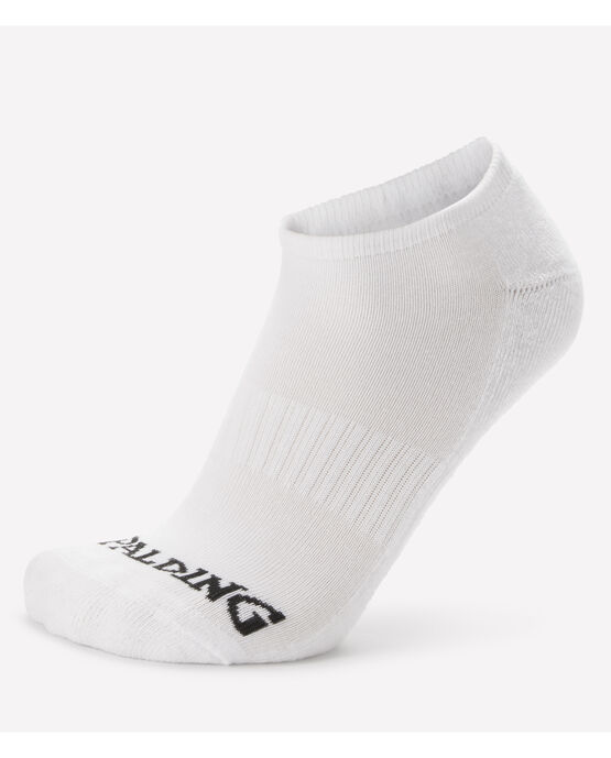 Spalding Men's 10 Pack No Show Socks White
