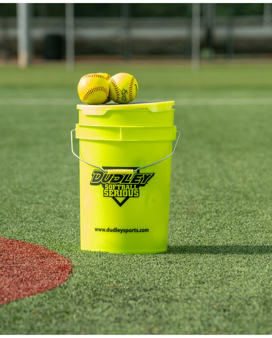 Thunder Heat Fastpitch Softball-1 Dozen Bucket 
