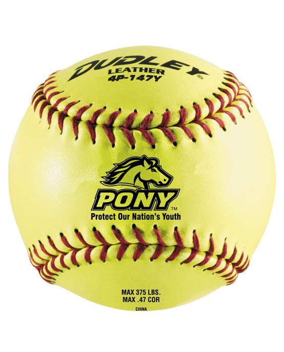 OFFICIAL PONY LEAGUE FASTPITCH SOFTBALL - 12 PACK 