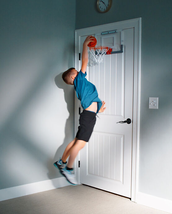 Spalding UO Exclusivo sobre la puerta Slam Dunk Mini aro de baloncesto