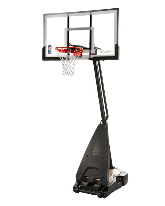 Spalding Ultimate Hybrid® Portable Basketball Hoop System | Spalding