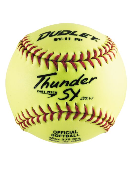 11" NON-ASSOCIATION THUNDER SY FASTPITCH SOFTBALL - 12 PACK 