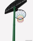 Crayola 32" Molded Eco-Composite® Telescoping Portable Basketball Hoop with Mini Court Marking Kit 