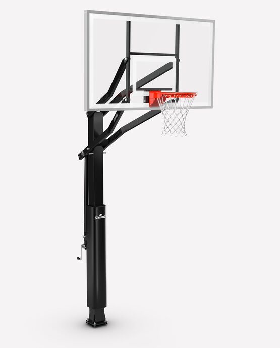 "888™" Series 72" Glass In-Ground Basketball Hoop 
