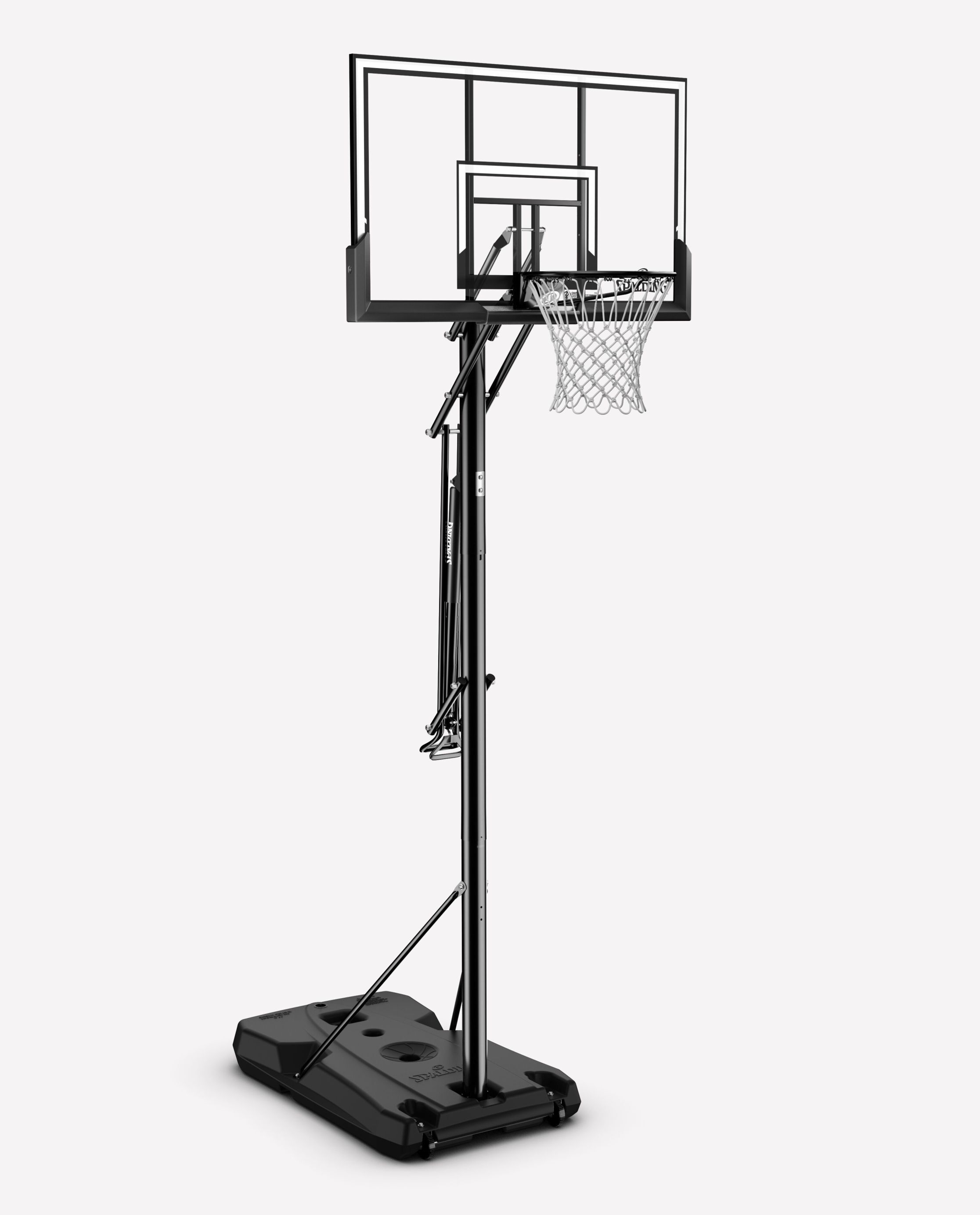 Touch Fish Extra Large Basketball Hoop 18”X 12” Pre-Assembled Portable Over The Door with Flex Rim Includes One Deflated 5.9” Mini Basketball with Pump for Indoor 