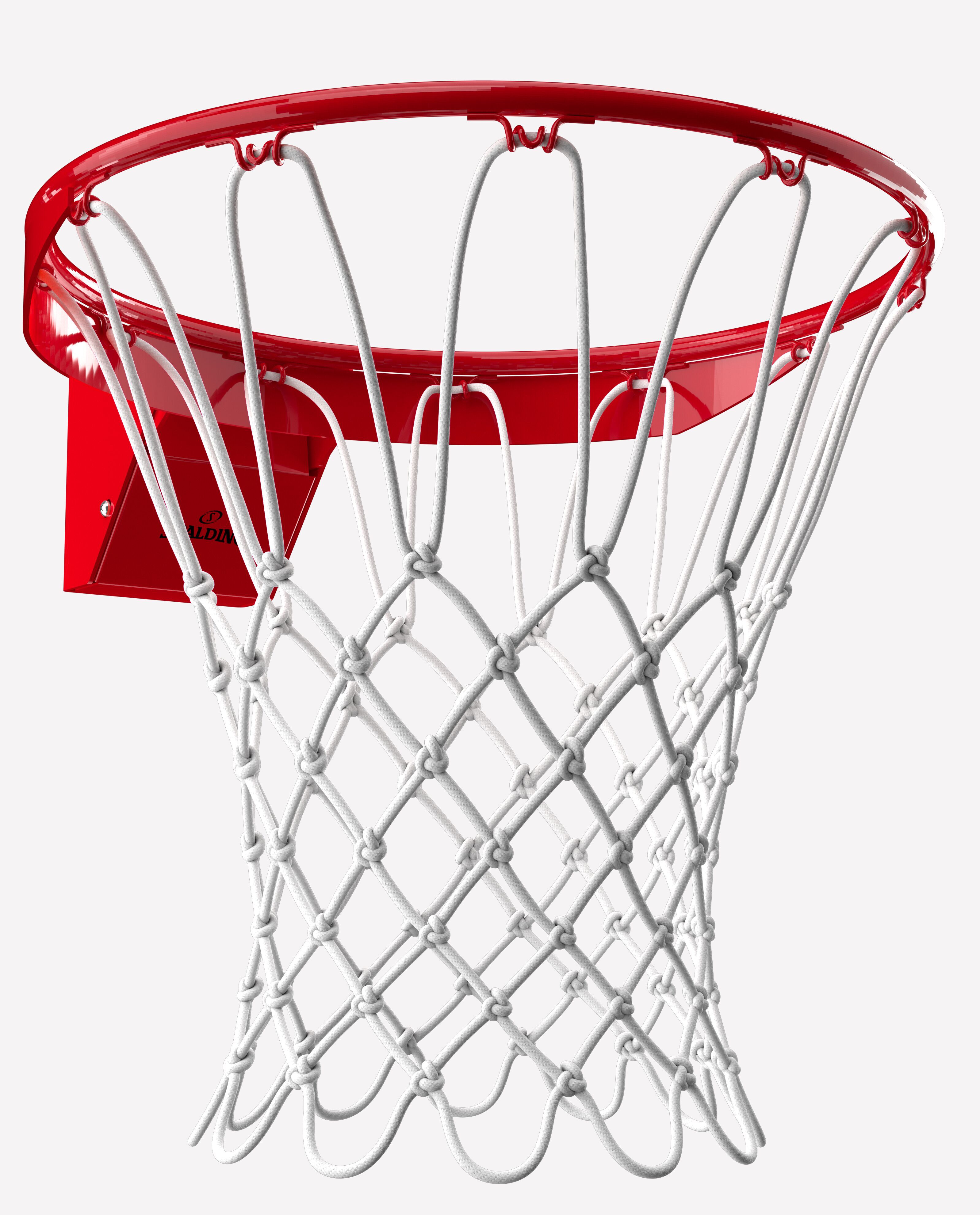 White and Blue One size Sure Shot Unisexs Basketball Net-Red 