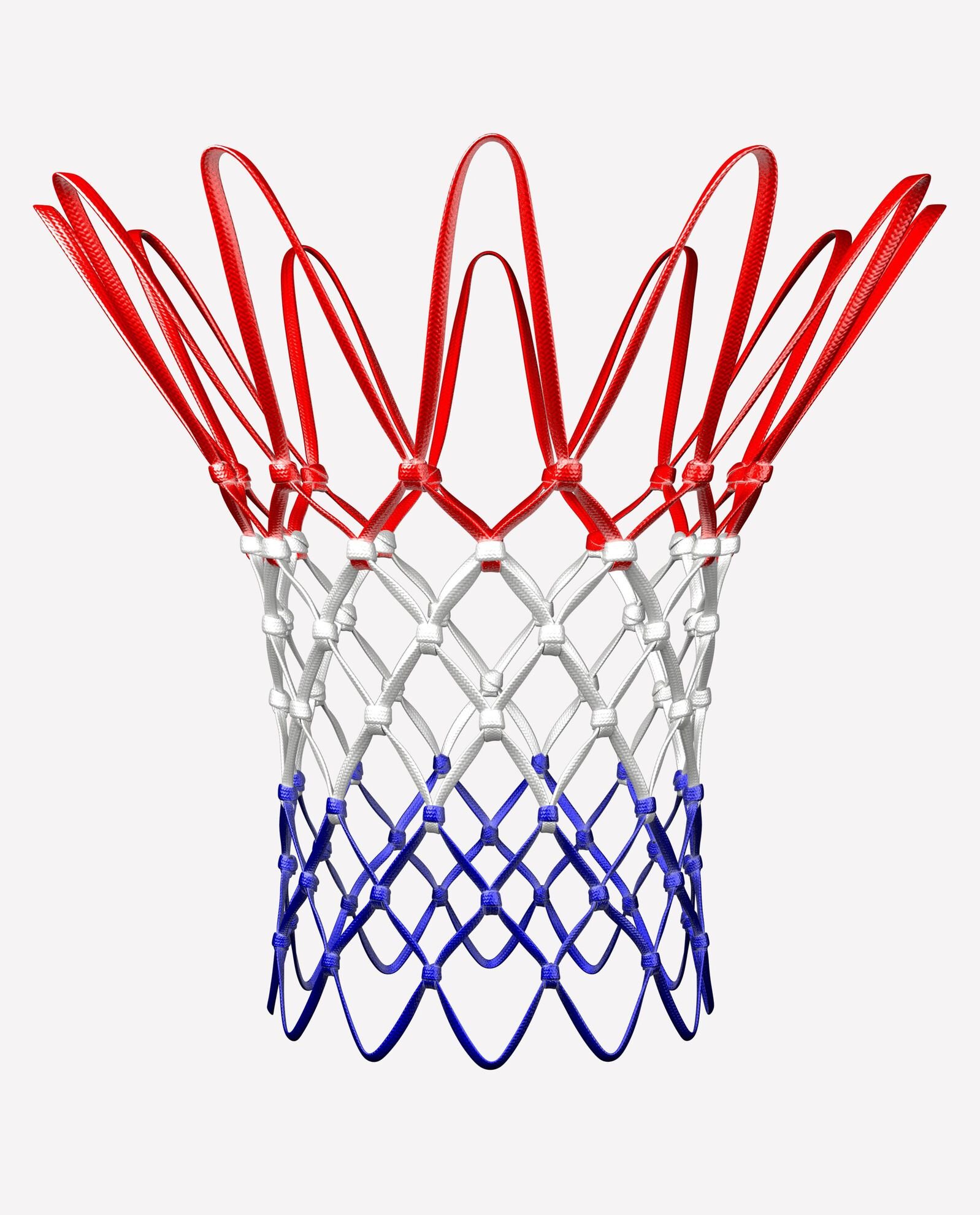 All-Weather Basketball Net - Red/White/Blue red/white/blue