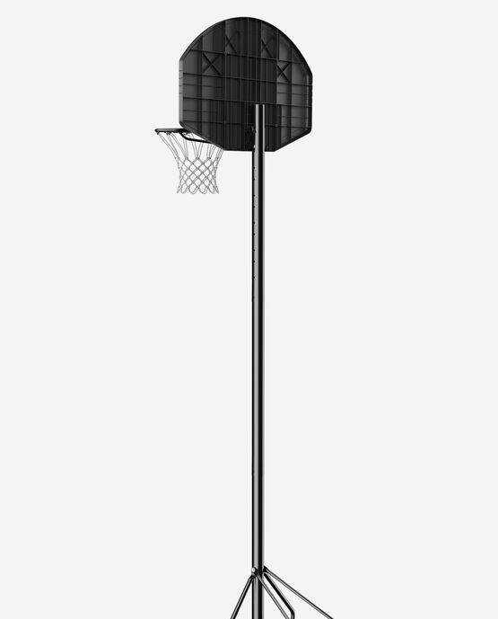 44" Eco-Composite Telescoping Portable Basketball Hoop 