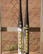 2024 Lightning Retro Legend End Load 12" Senior Slowpitch Softball Bat, White 