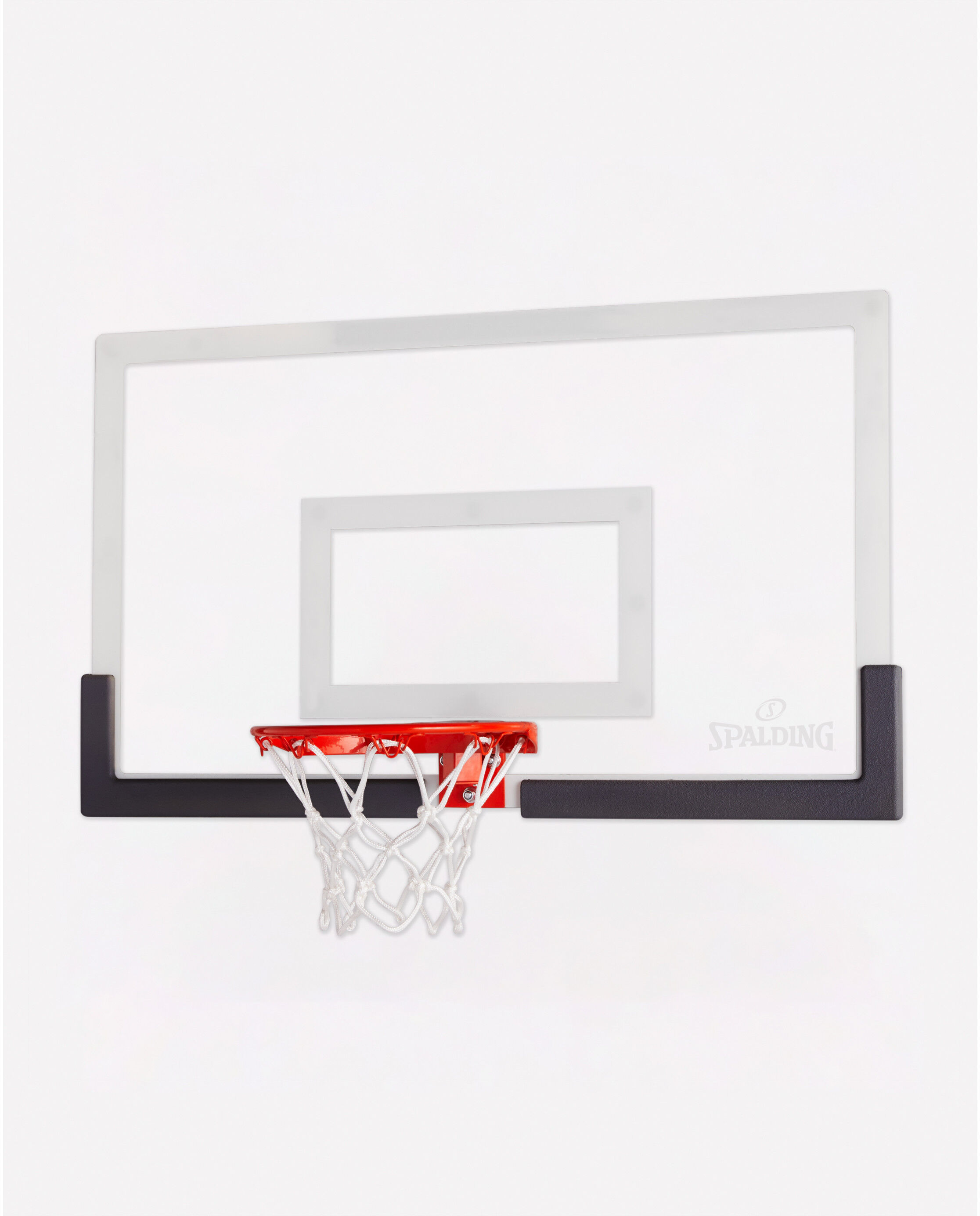 Over The Door Mini Basketball Hoop Transparent Backboard with Basketball & Pump 