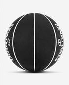 Layup Mini Black/White Rubber Outdoor Basketball 22" Black/White