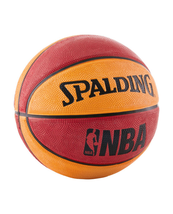 Spalding NBA Mini Basketball - Red and Orange | Spalding