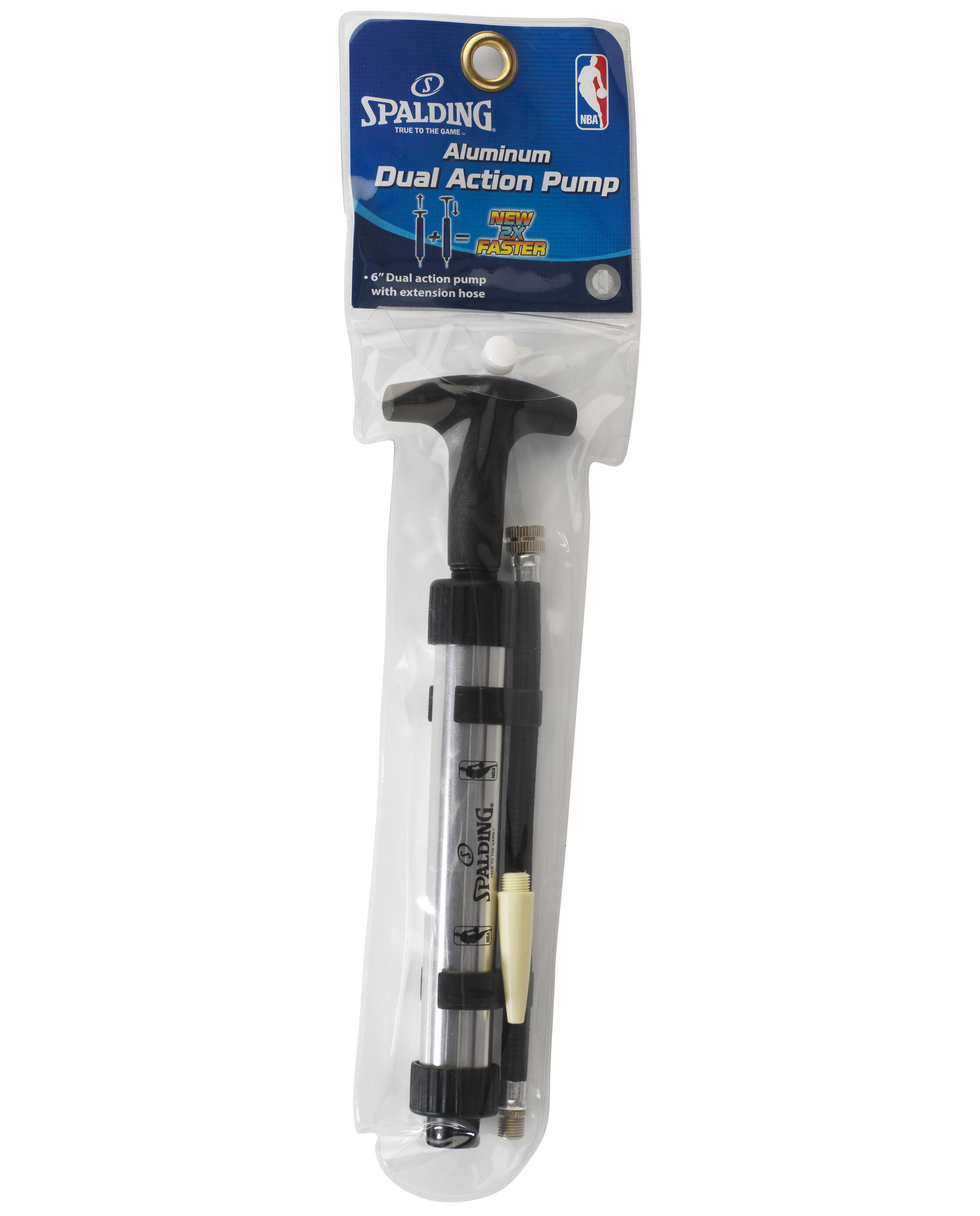 Details about   Sports Stable Dual Action Ball Pump With 5 Spare Needles And Plastic Adaptor For