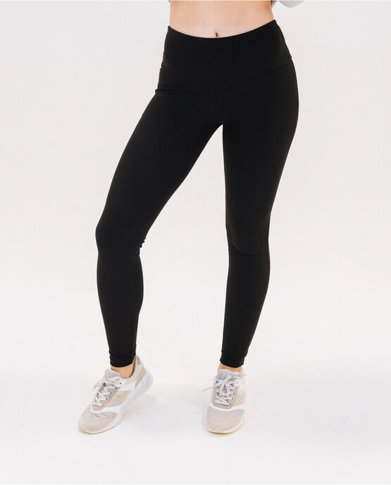 Spalding NEW Black Women's Size Medium M Athletic Logo Yoga Pants