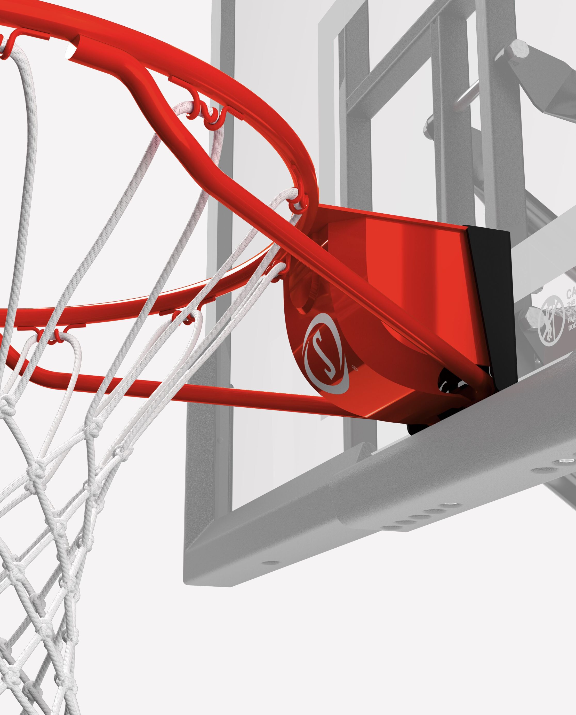 Pro Slam Professional 180º Heavy Duty Breakaway Basketball Rim，18 inch Double Spring Flex Rim Goal Replacement fit Indoor and Outdoor Backboard 