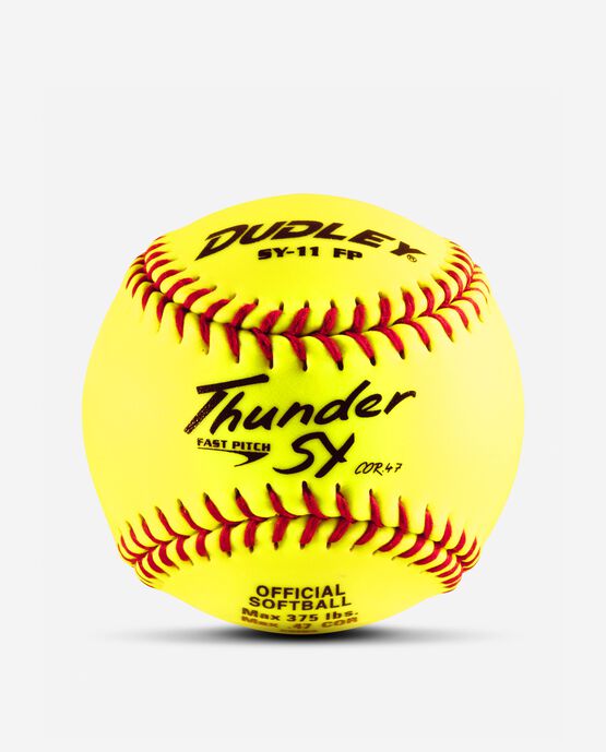 11" NON-ASSOCIATION THUNDER SY FASTPITCH SOFTBALL - 12 PACK 