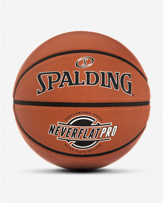 Spalding NeverFlat® Pro Indoor-Outdoor Basketball l Spalding.com