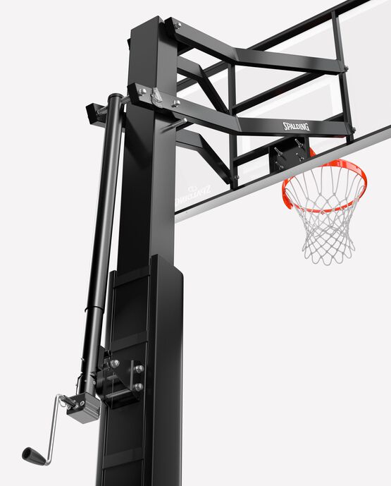 "888™" Series 72" Glass In-Ground Basketball Hoop 