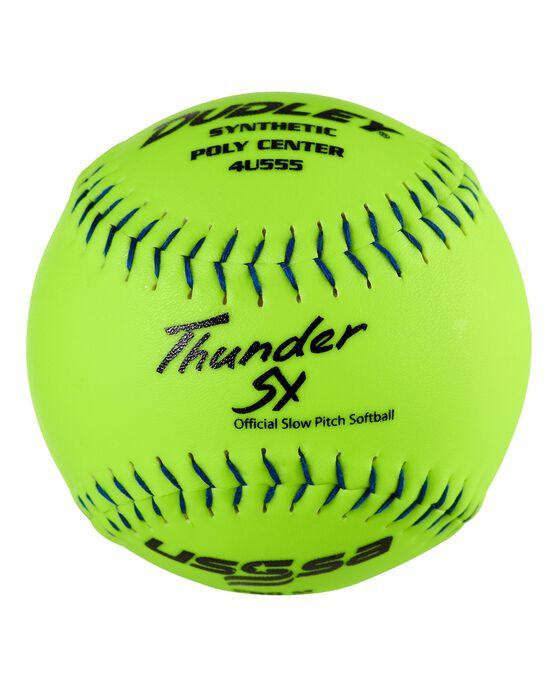 USSSA Thunder SY Pro-M Stamp Slowpitch Softball - 12 Pack 