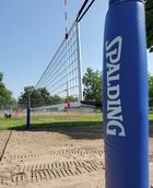 One-Court Beach Volleyball System with Concrete Anchor 