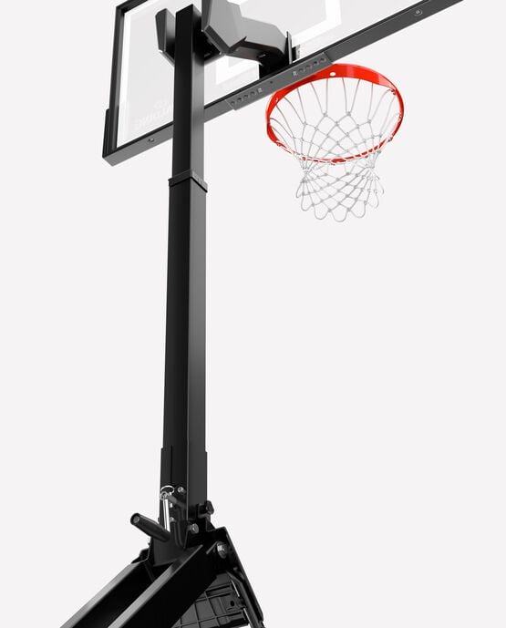 Momentous EZ Assembly Acrylic Portable Basketball Hoop 