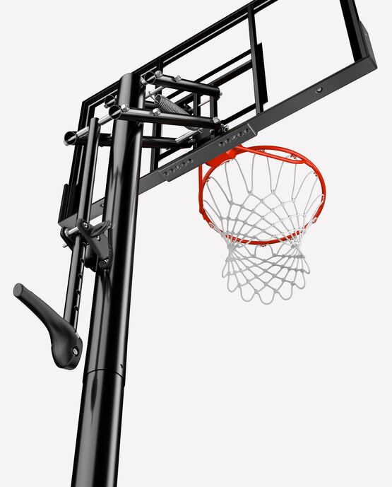 50" Acrylic Exactaheight In-Ground Basketball Hoop 