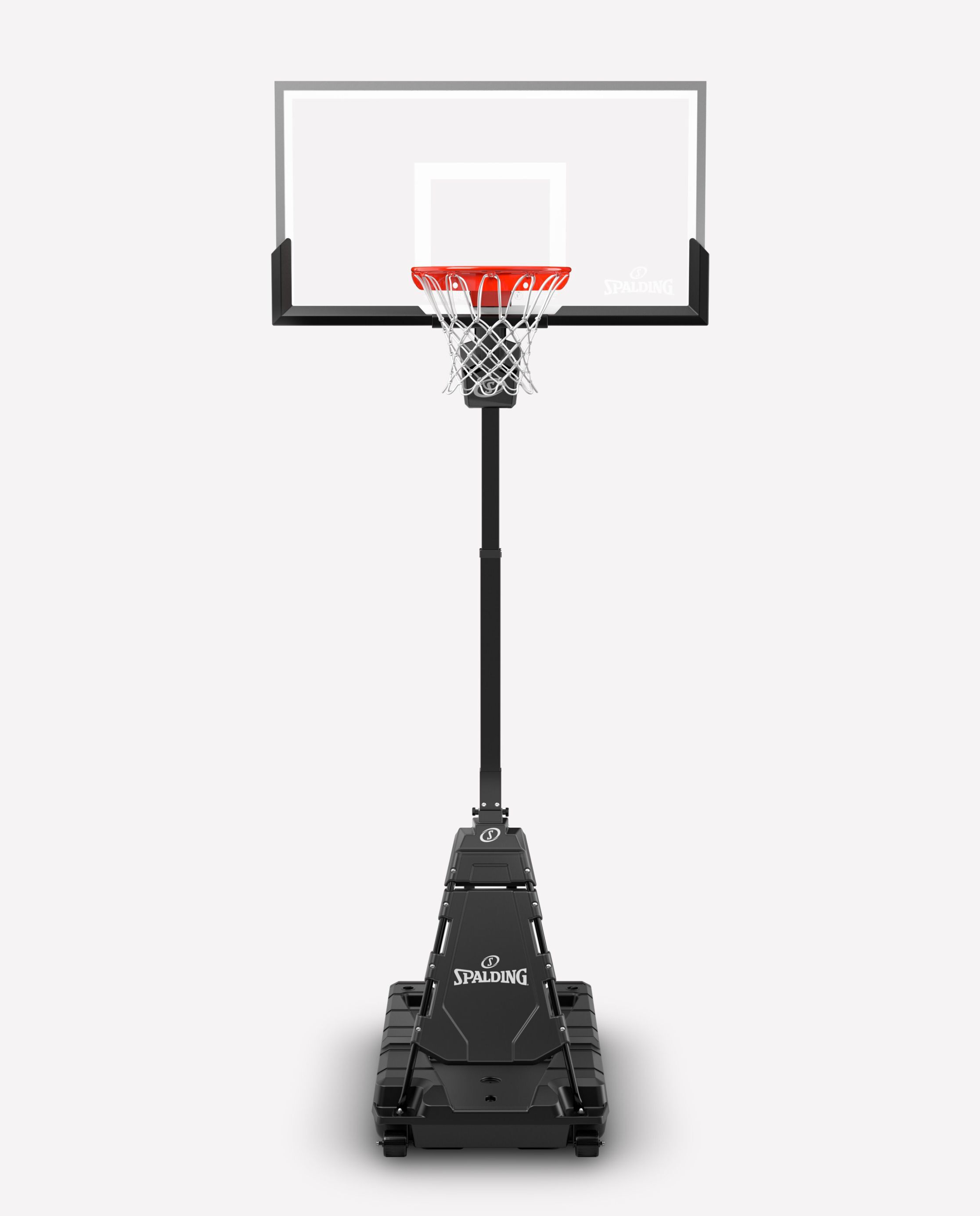 Momentous EZ Assembly 54" Clear View Portable Basketball Hoop