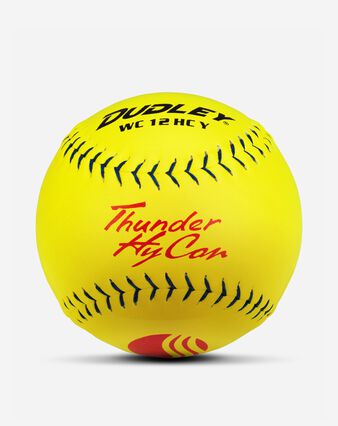 12" USSSA THUNDER HYCON CLASSIC-PLUS STAMP SLOWPITCH SOFTBALL - 12 PACK 
