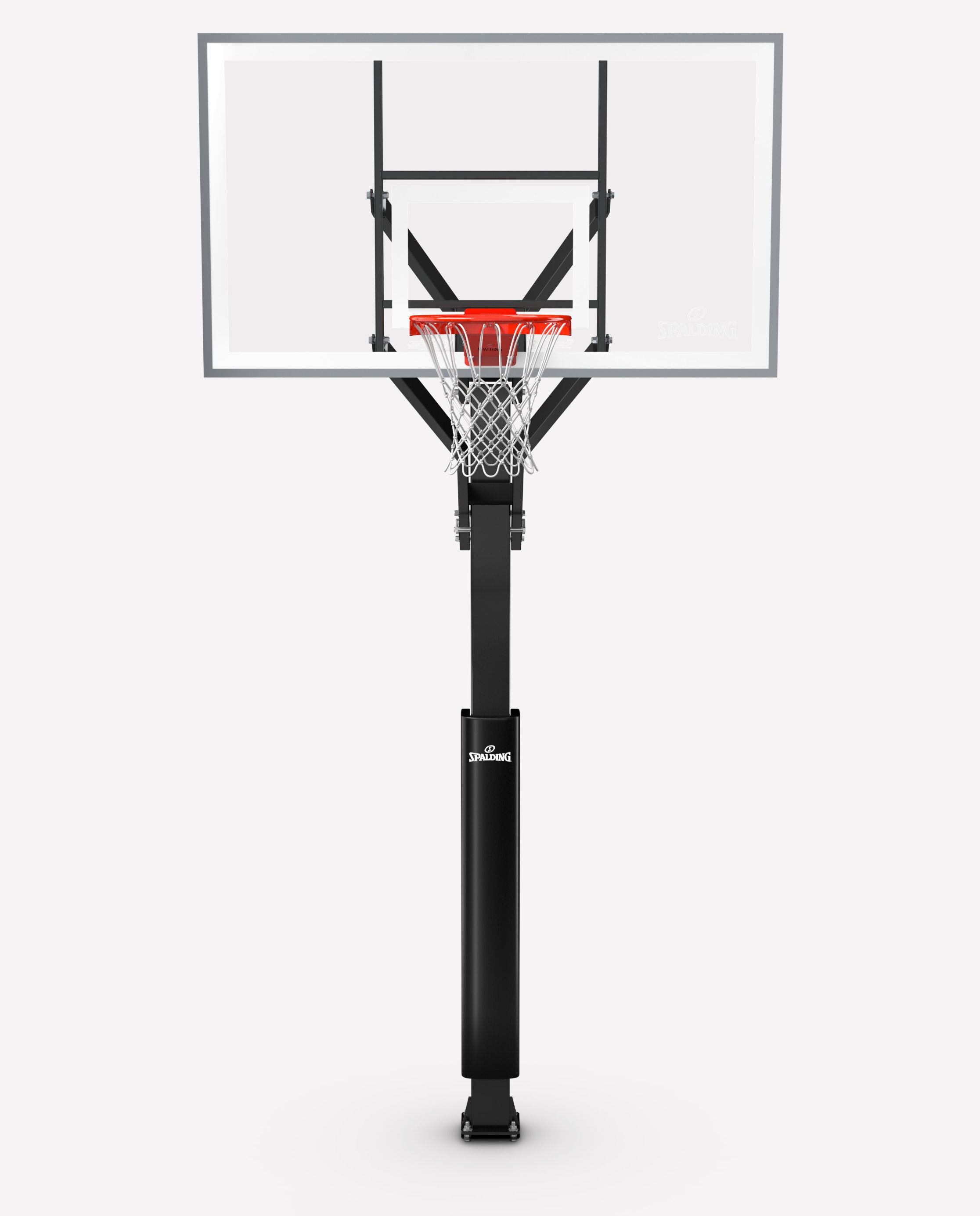 "888™" Series 72" Glass In-Ground Basketball Hoop