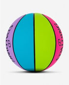 Layup Mini Multi Color Rubber Outdoor Basketball 22" Multi Color