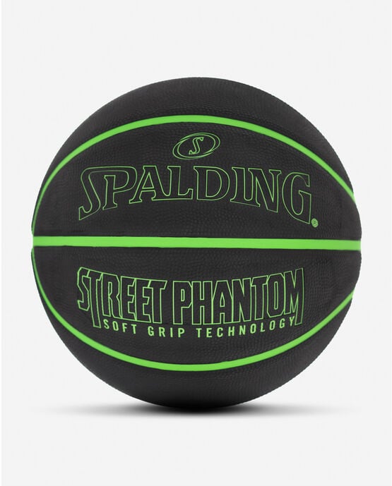 Street Phantom Black and Neon Green Outdoor Basketball 29.5" Neon Green/Black
