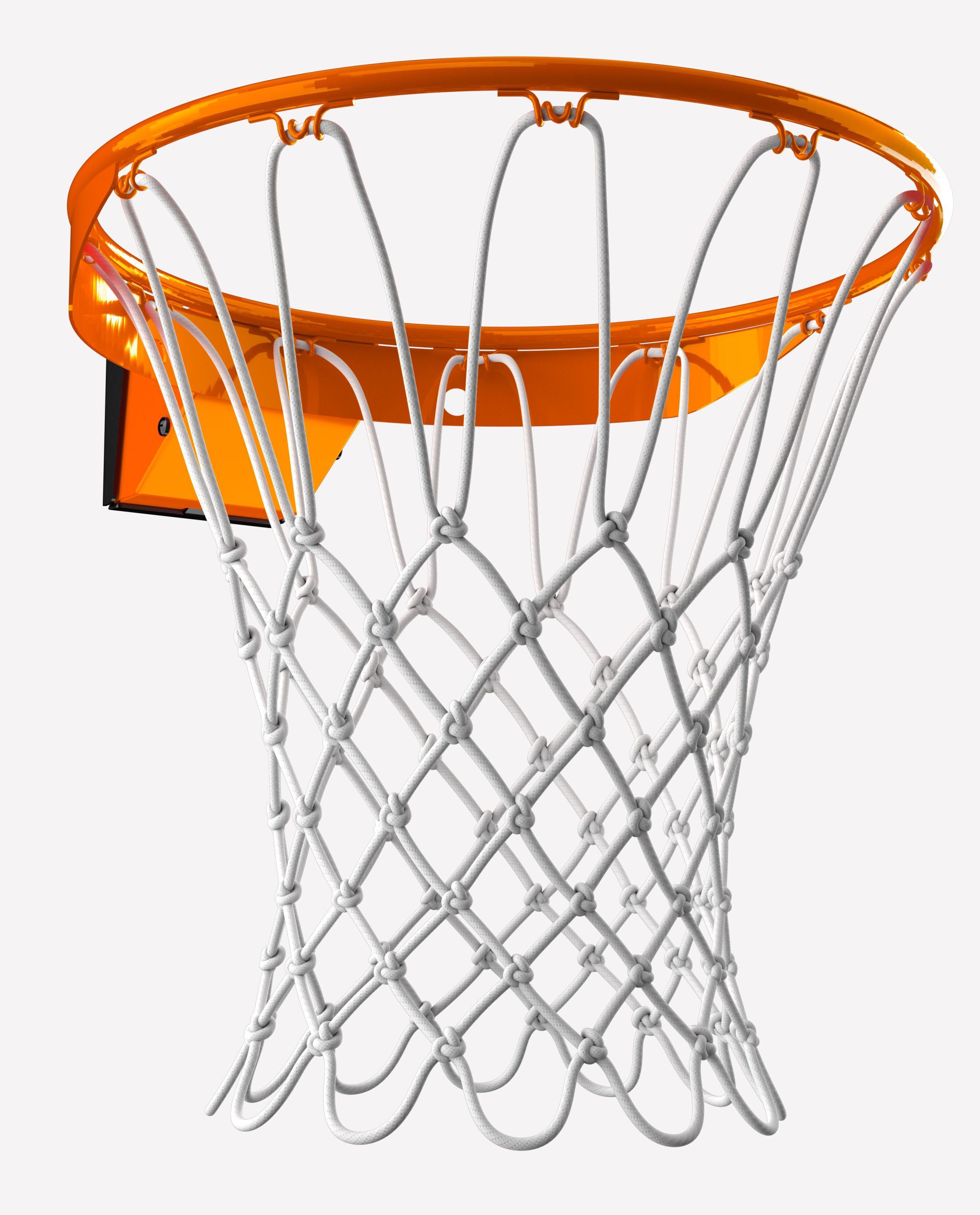 Breakaway Mounted Slam Jam Basketball Hoop Rim and Net Dunk Shooting Sports Game 
