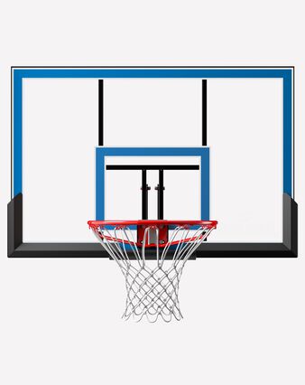 48" Shatter-proof Polycarbonate Backboard and Rim Combo 
