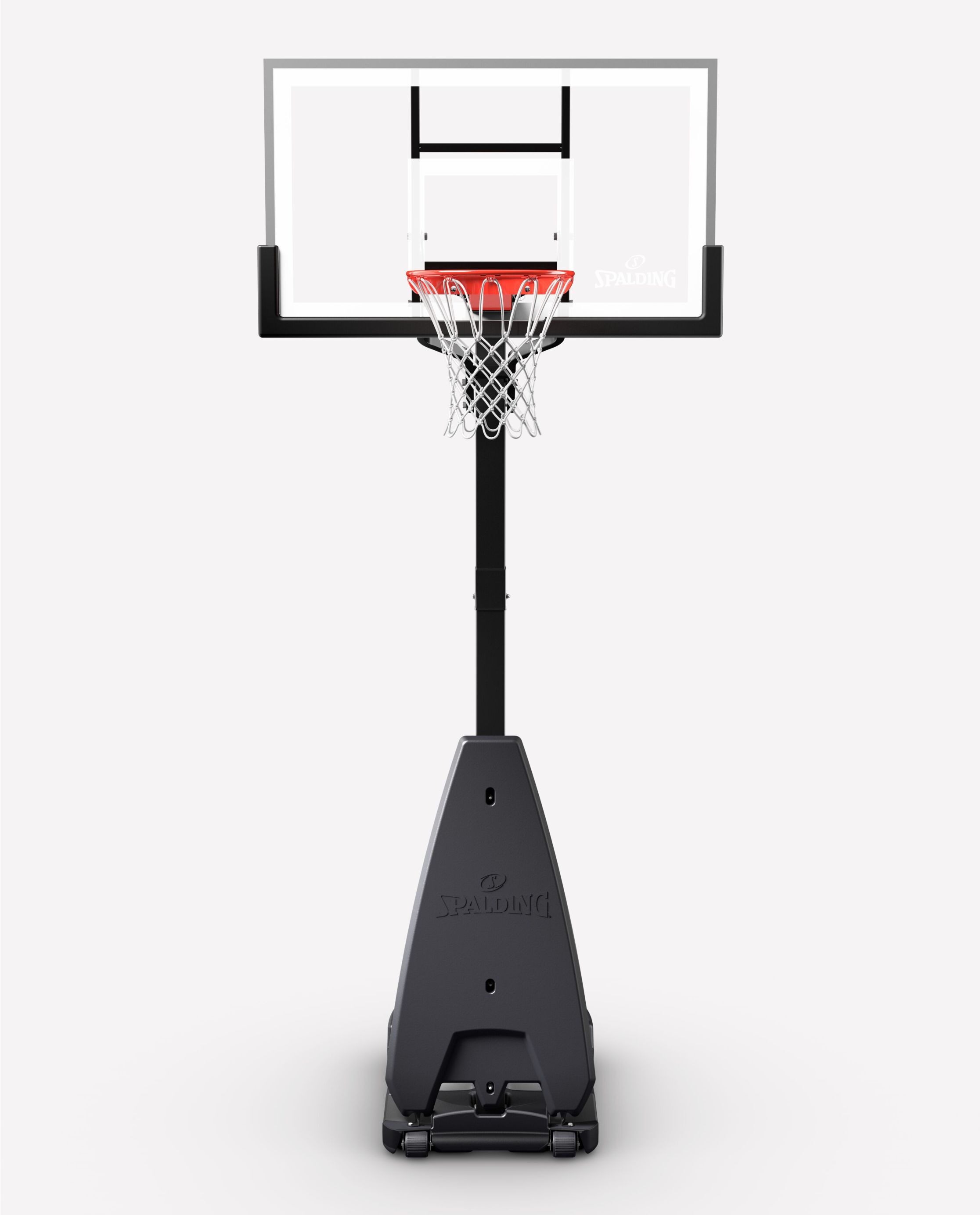 Ultimate Hybrid® 54" Glass Portable Basketball Hoop
