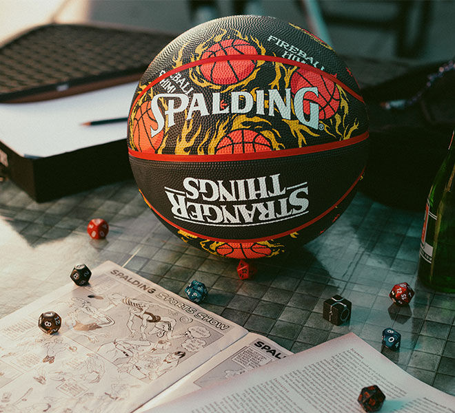 Spalding - Stranger Things Hellfire Ball Spalding - Stranger Things Hellfire Ball