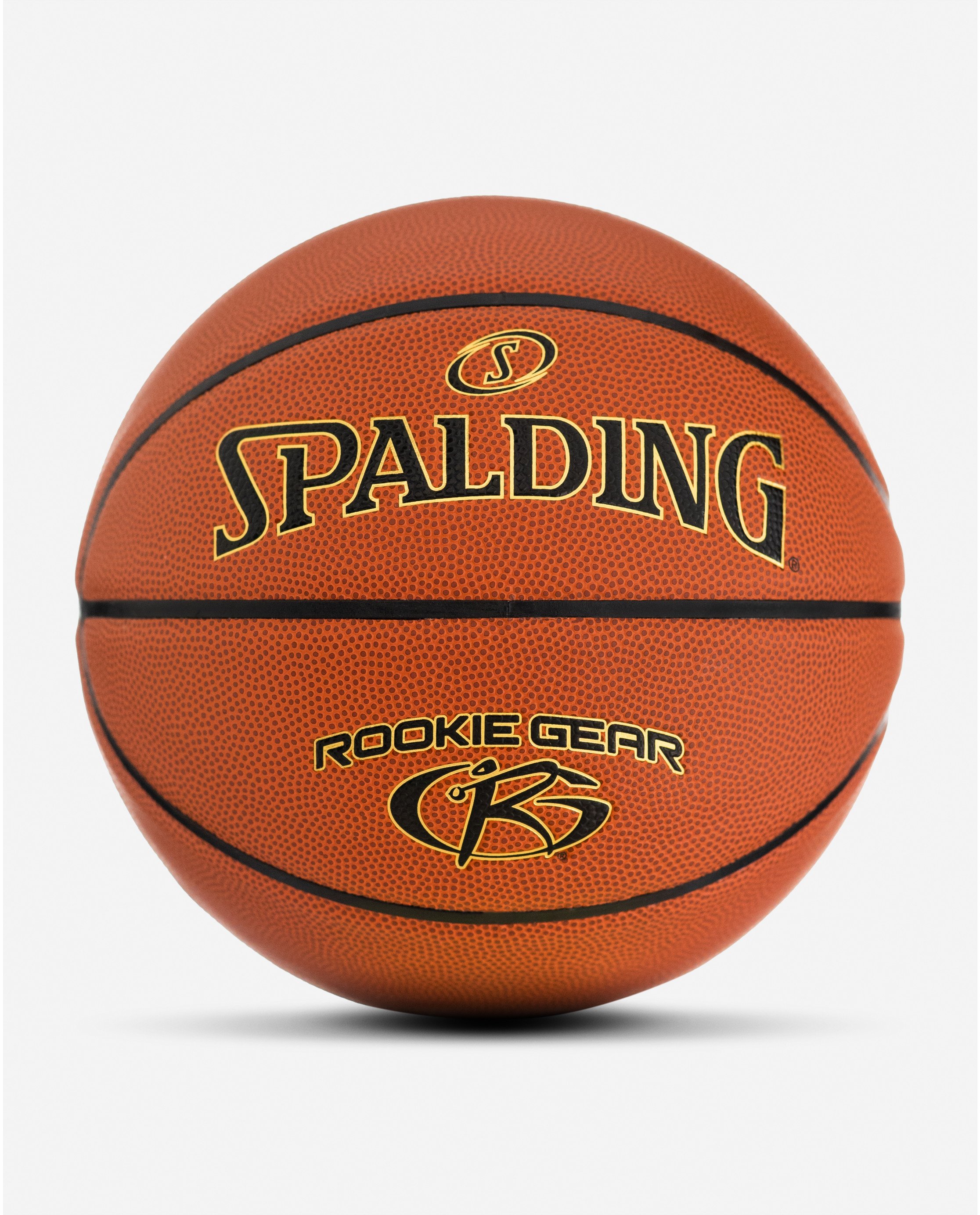 Bola de Basquete - NBA - Azul e Amarelo - Rookie Gear Outdoor Júnior - Tam  5 - Spalding