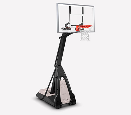 Spalding Ultimate Hybrid Portable Basketball Hoop System
